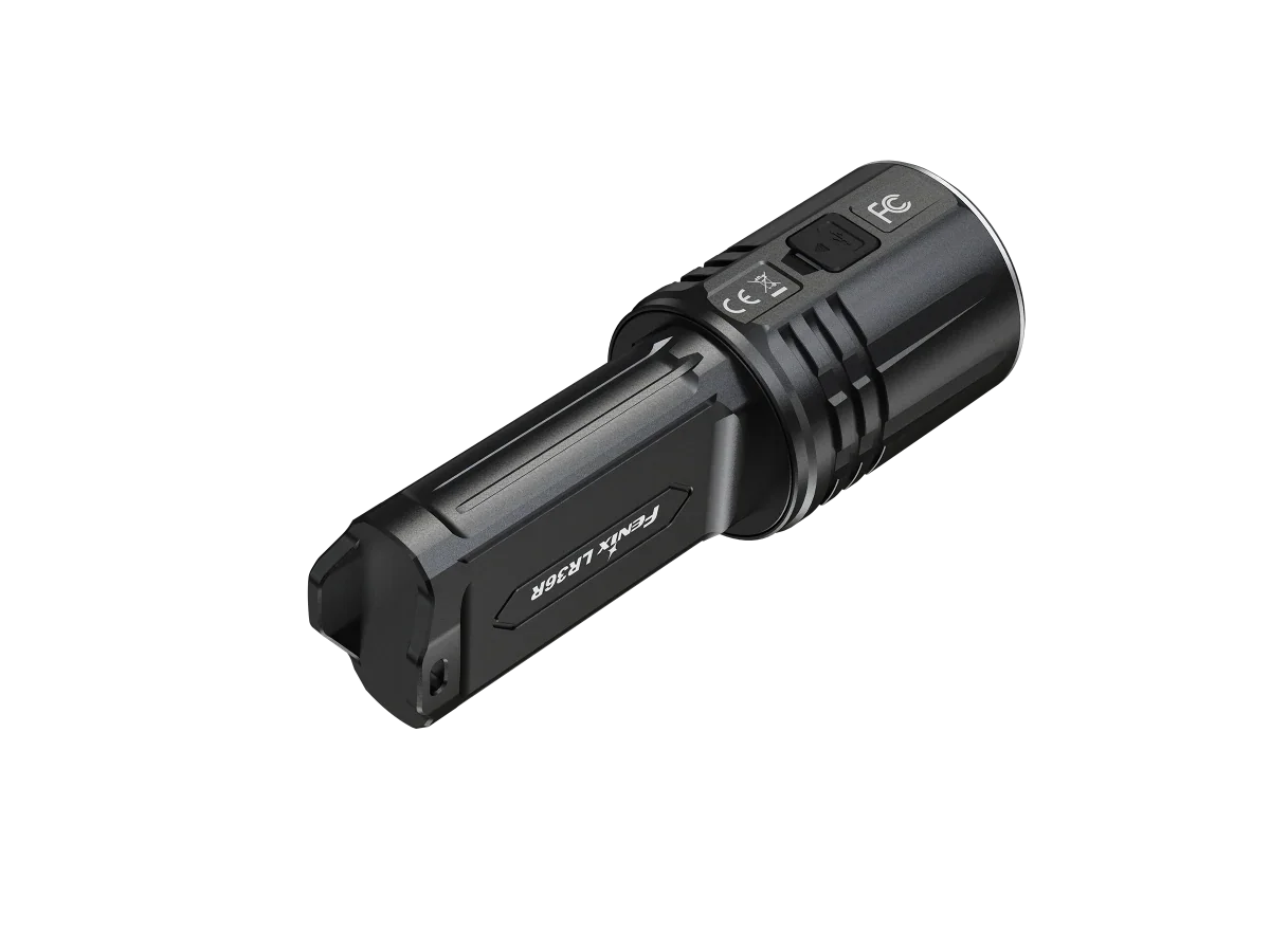 Fenix LR36R kompakte, leistungsstarke Suchlampe mit weißem Laserstrahl, 10000 Lumen