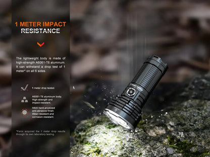 Fenix LR40R V2.0 Superhelle Hochleistungs-Suchlampe mit Spot- und Flutlichtfunktion, 15000 Lumen