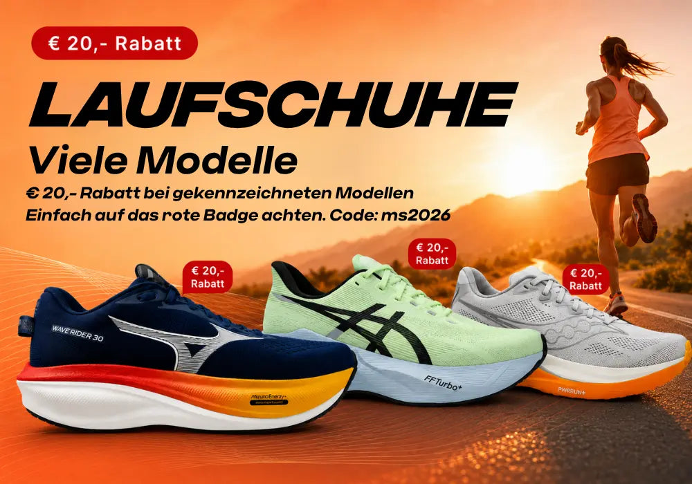 Laufschuhe 20,- Rabatt auf viele Modelle