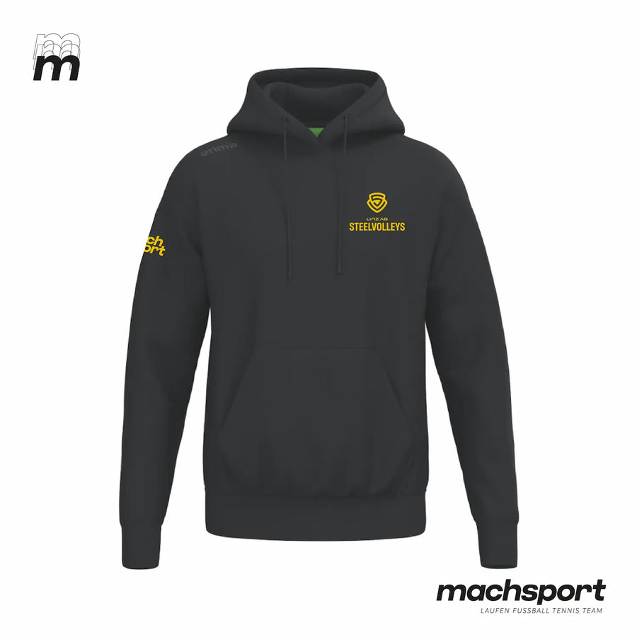LINZ AG Steelvolleys Hoody schwarz - machsport