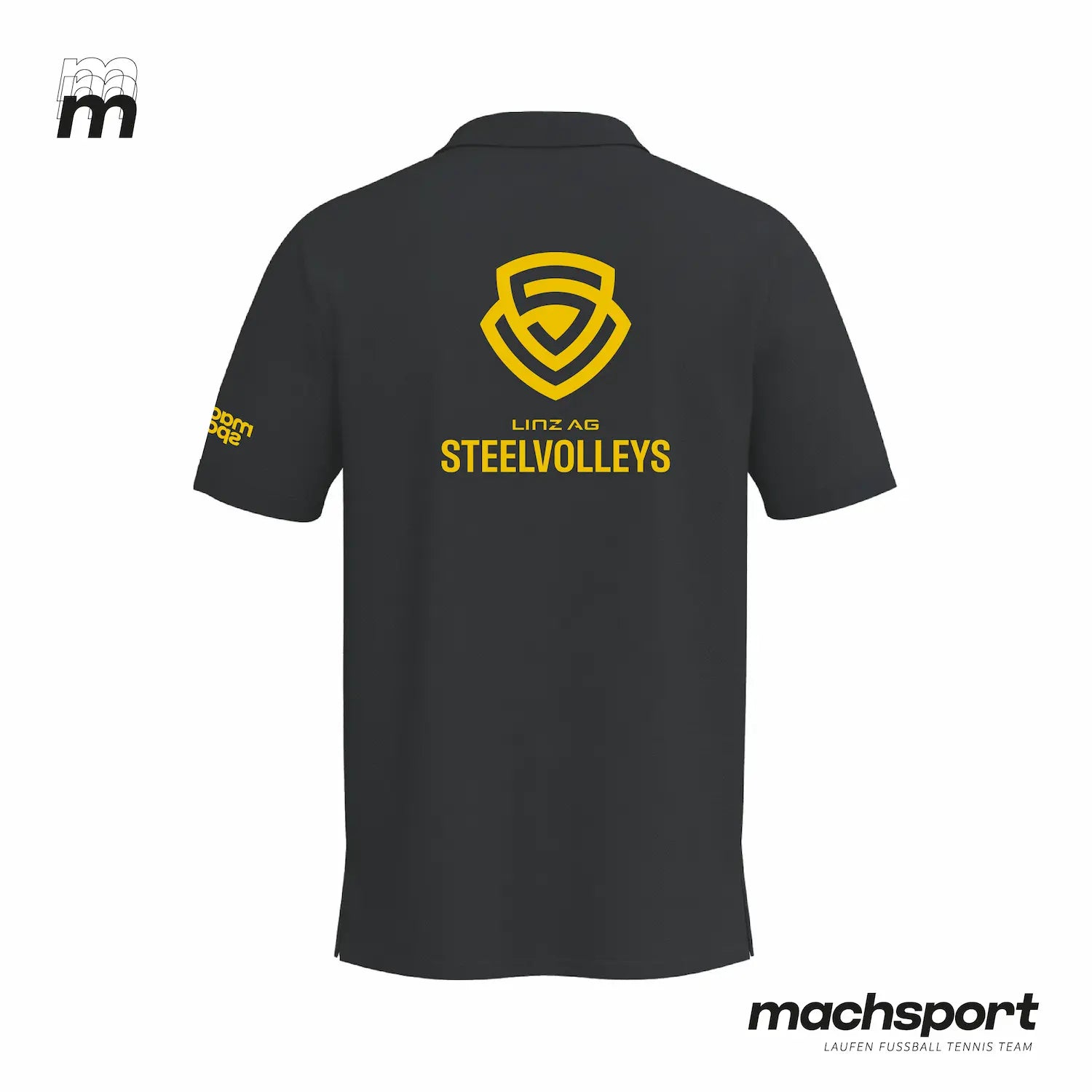 LINZ AG Steelvolleys TS Poloshirt Damen - machsport – Bild 