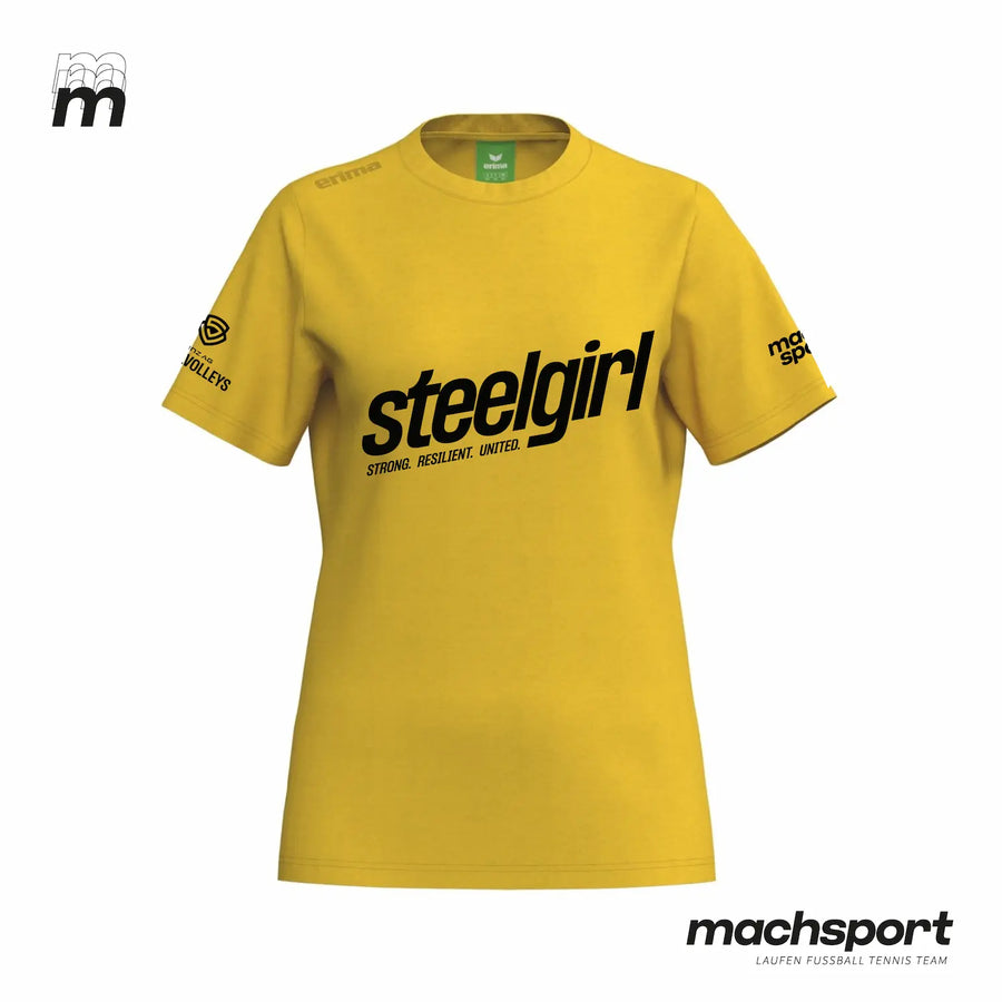 LINZ AG Steelvolleys T-Shirt Damen "steelgirl" - machsport