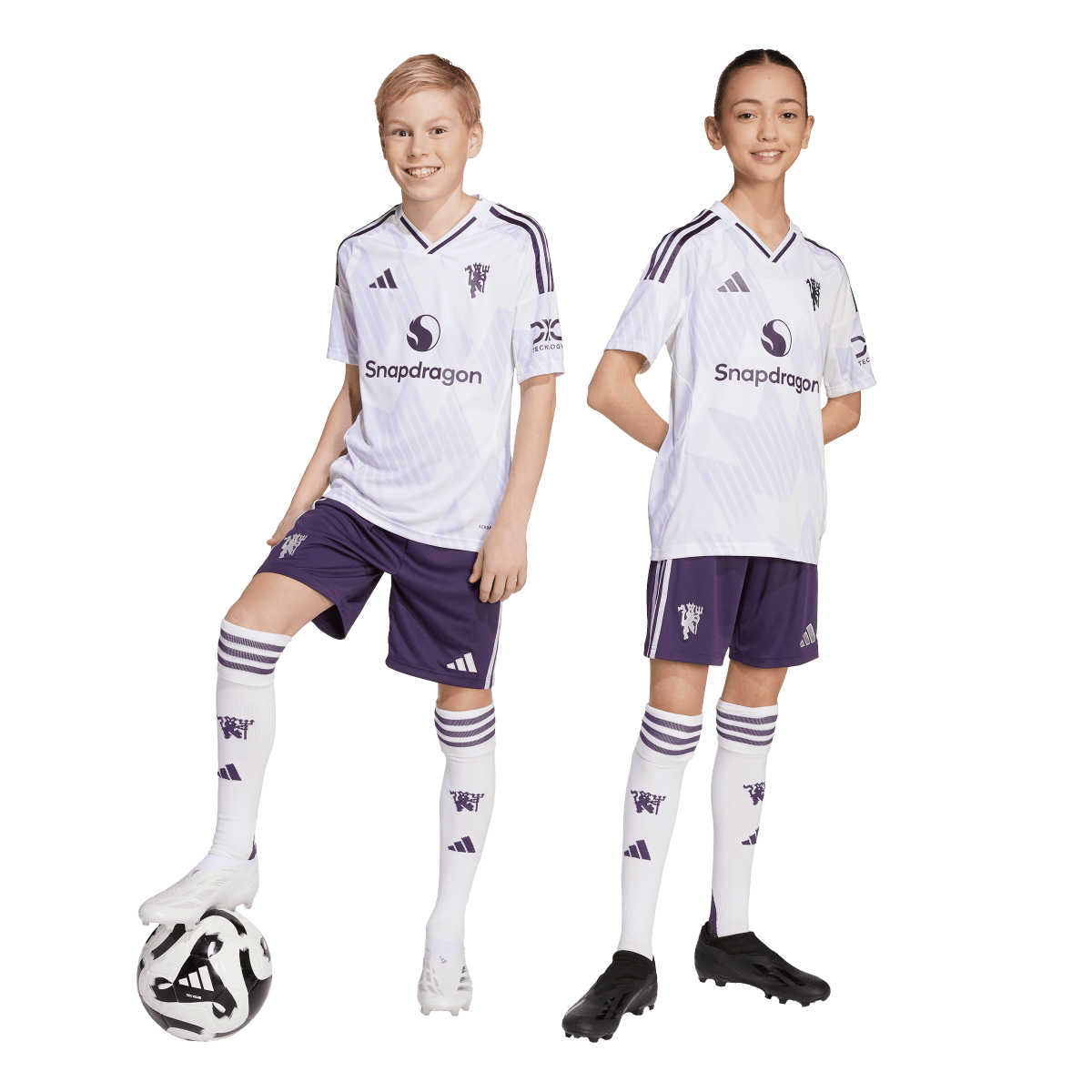 Manchester United Away Short Kids 25/26 – Bild 