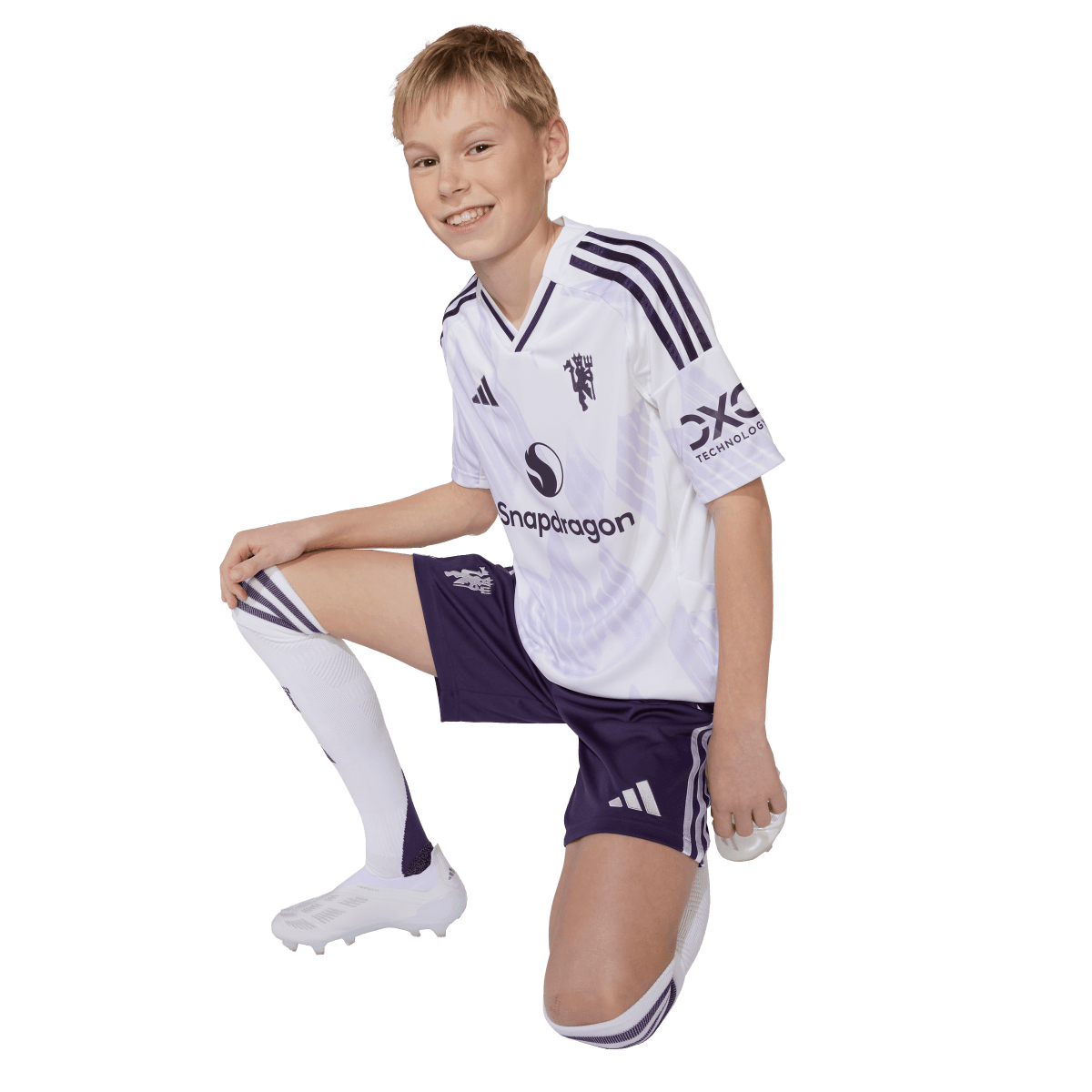 Manchester United Away Short Kids 25/26 – Bild 