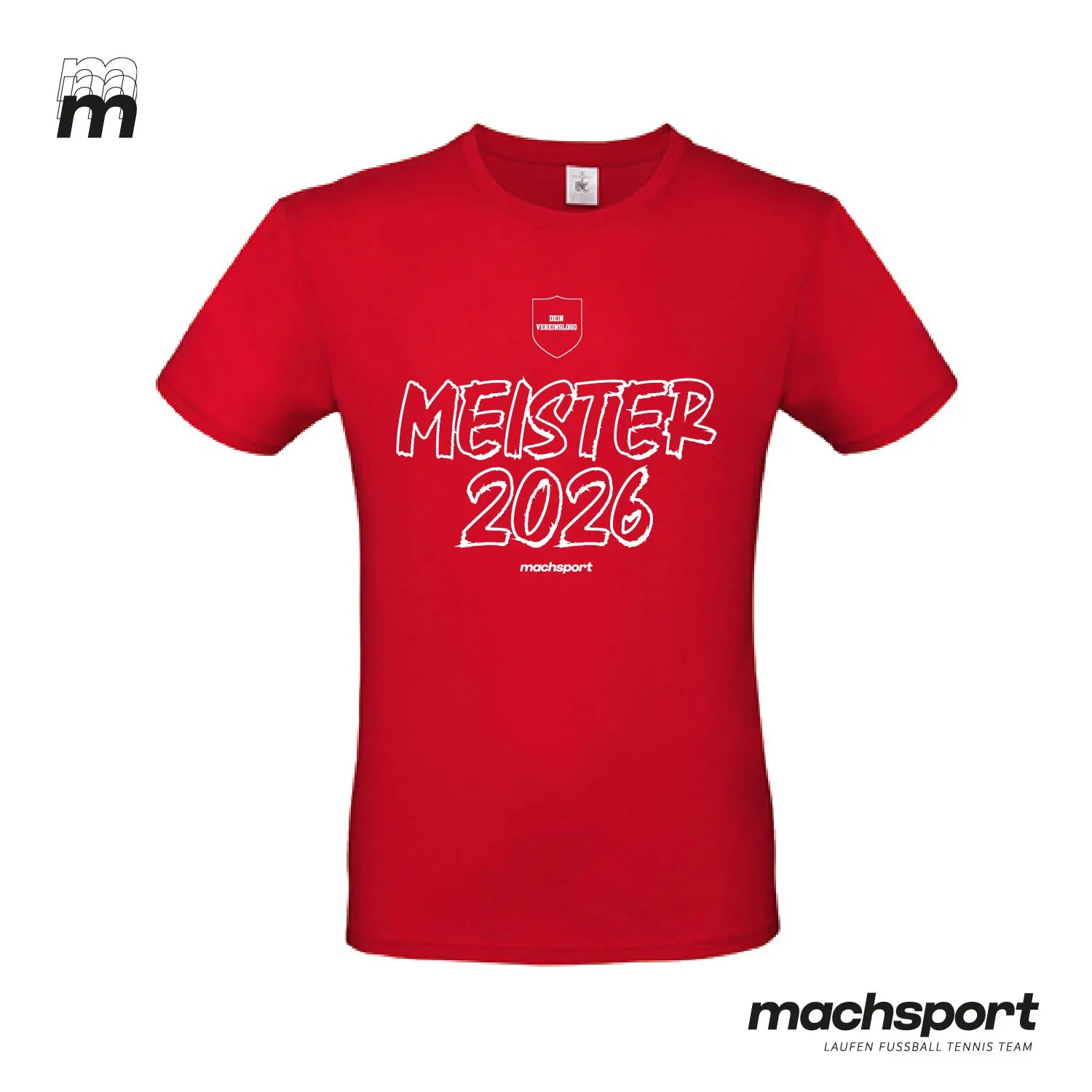 Meistershirt Dynamic rot - machsport – Bild 