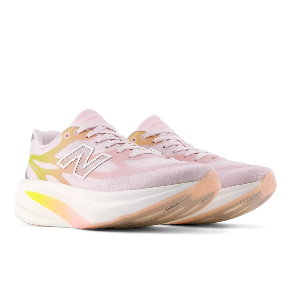 New Balance Damenlaufschuhe Supercomp Rebel, pink chalk mit pink lemonade – Bild 