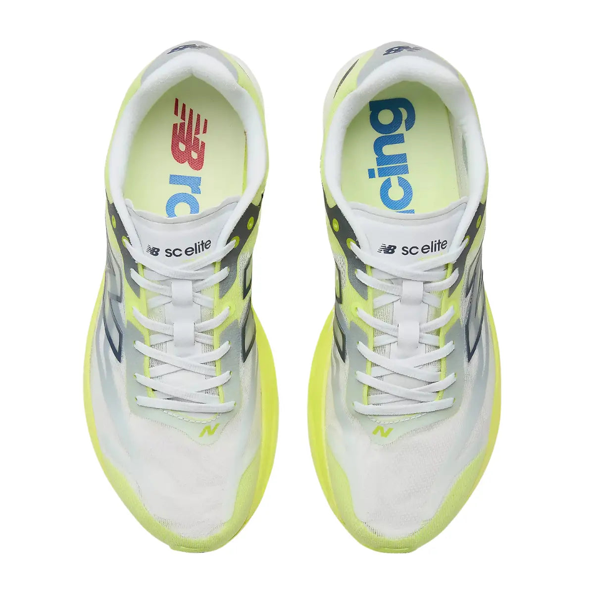 New Balance Herrenlaufschuhe Supercomp Elite v6, Fresh Air mit alkaline green – Bild 