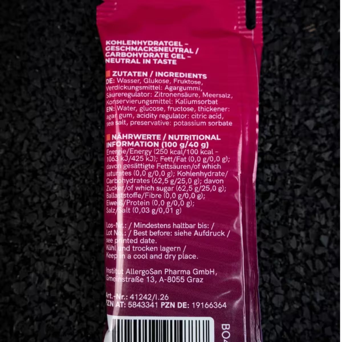OMNi-POWER®  Carbo Gel neutral 40g – Bild 