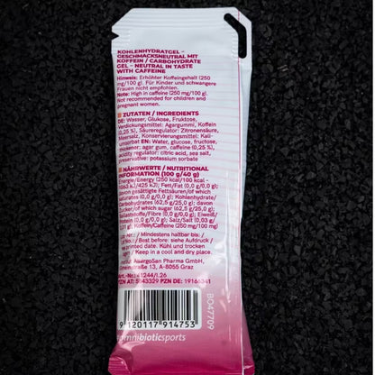 OMNi-POWER® Carbo Gel neutral + Coffein 40g