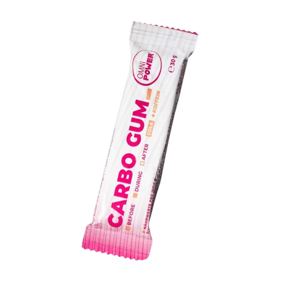OMNi-POWER® Carbo Gum Cola+Koffein 30g
