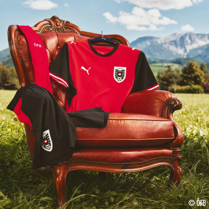 Österreich ÖFB Damentrikot Home Jersey Replica 2026
