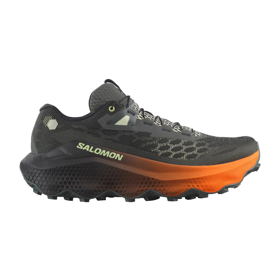 Salomon Herrenlaufschuhe Ultra Glide 4, Urban Chic / Black / Lime Cream