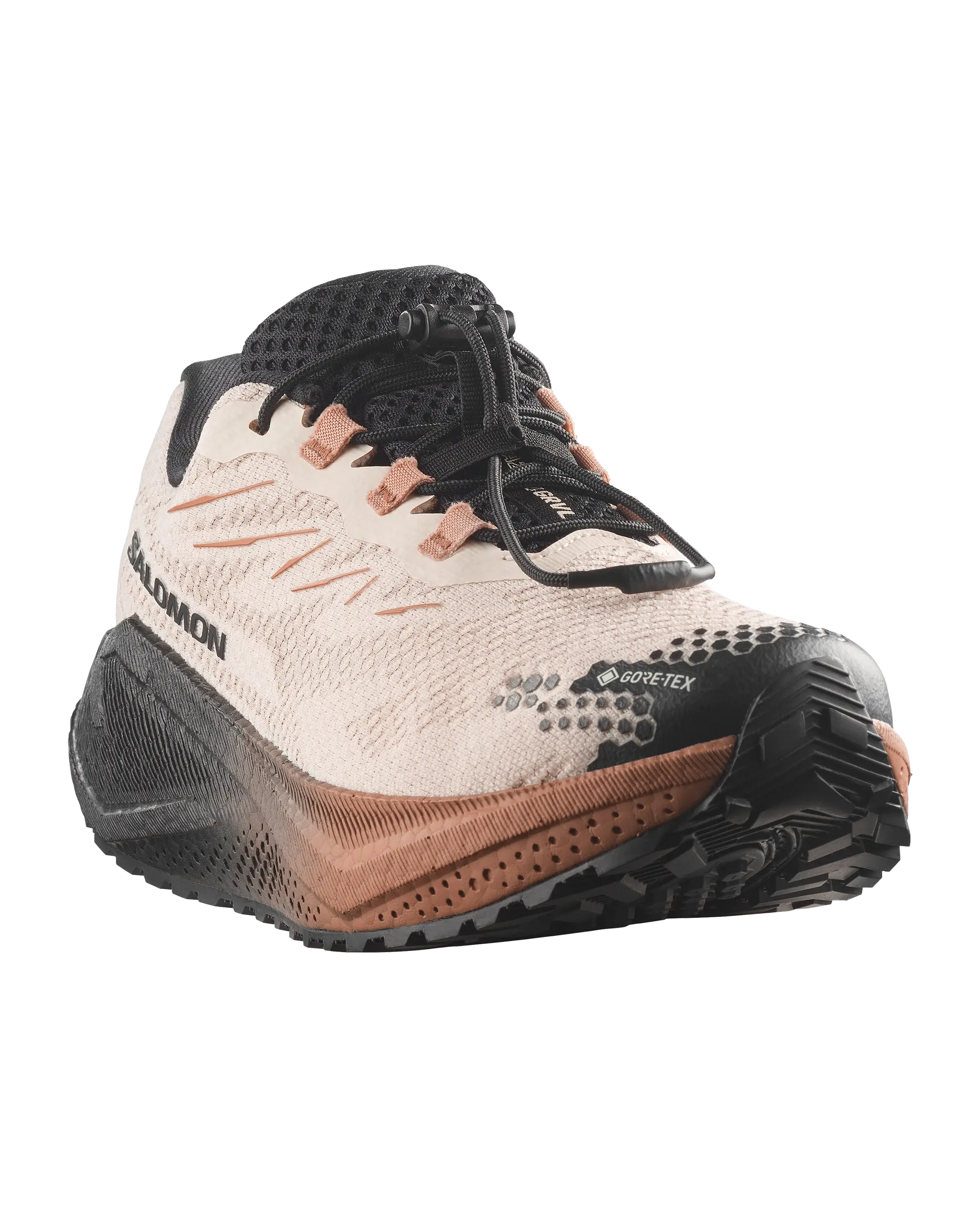 Salomon Damenlaufschuhe Aero Blaze 4 GRVL GTX, Vanilla Ice / Black / Burro – Bild 