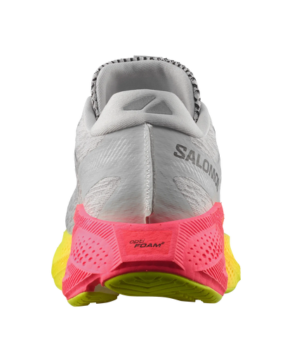 Salomon Herrenlaufschuhe Aero Glide 4 Gradient, Gray Violet / Safety Yellow / Black