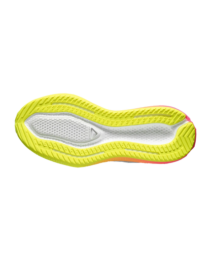 Salomon Herrenlaufschuhe Aero Glide 4 Gradient, Gray Violet / Safety Yellow / Black