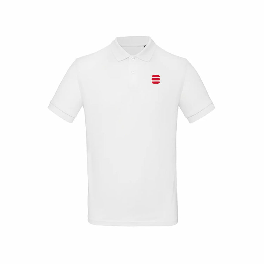 BURGERISTA AT Herren Poloshirt weiß