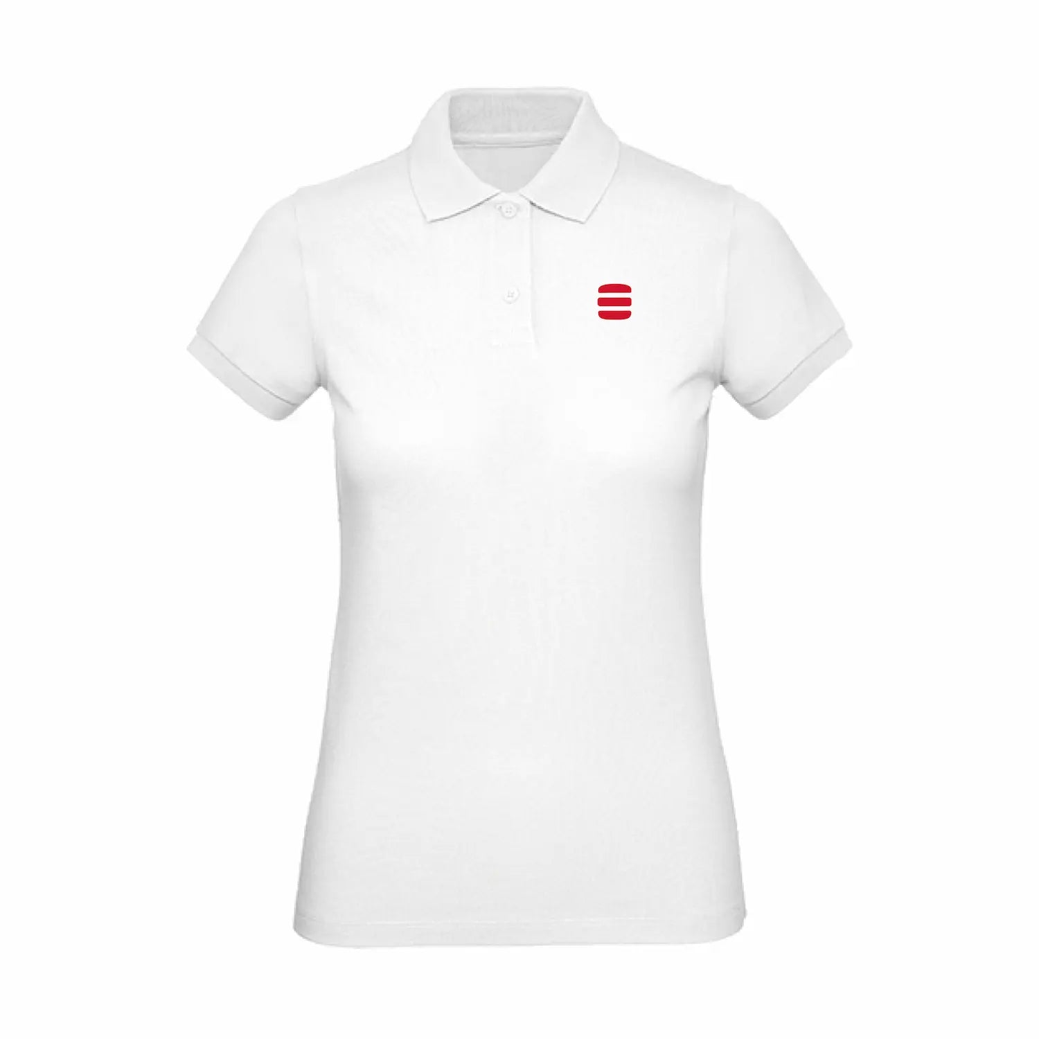 BURGERISTA AT Damen Poloshirt weiß – Bild 