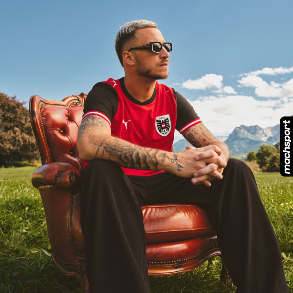 Arnoutovic präsentiert ÖFB Trikot