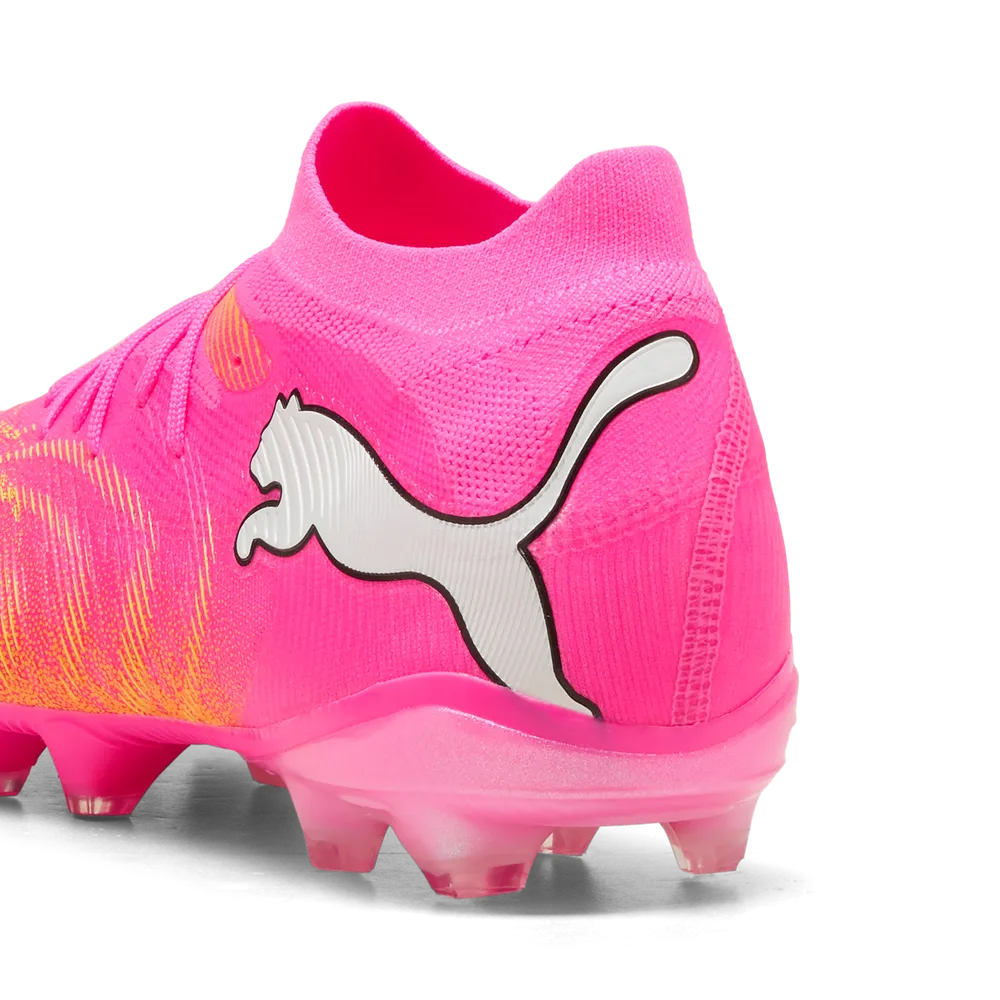 Puma Fußballschuhe Future 9 Match FG/AG, Poison Pink-Sun Stream-Bright Aqua-Puma White – Bild 