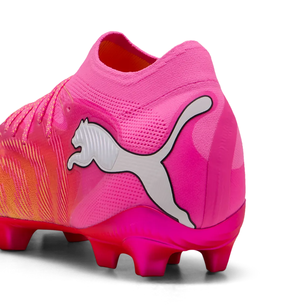 Puma Fußballschuhe Future 9 Ultimate FG, Poison Pink-Sun Stream-Bright Aqua-Puma White – Bild 