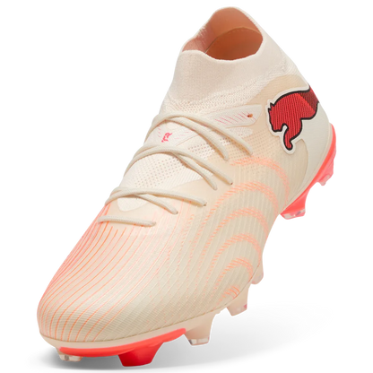 Puma Fußballschuhe Future 9 Match FG/AG, Sugared Almond-PUMA White-Ultra Red-PUMA Black