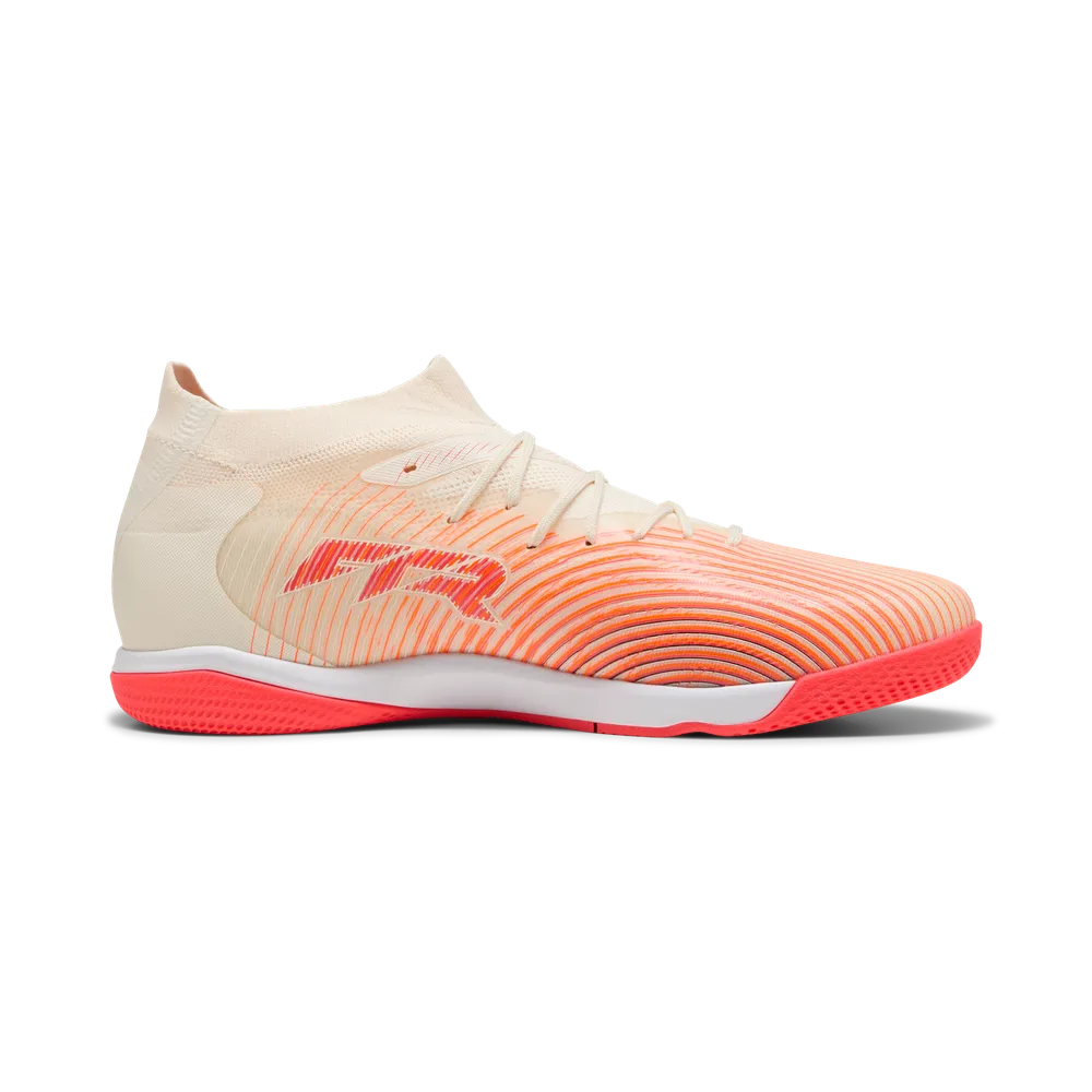 Puma Fußballschuhe Future  9 Match IT, Sugared Almond-PUMA White-Ultra Red-PUMA Black