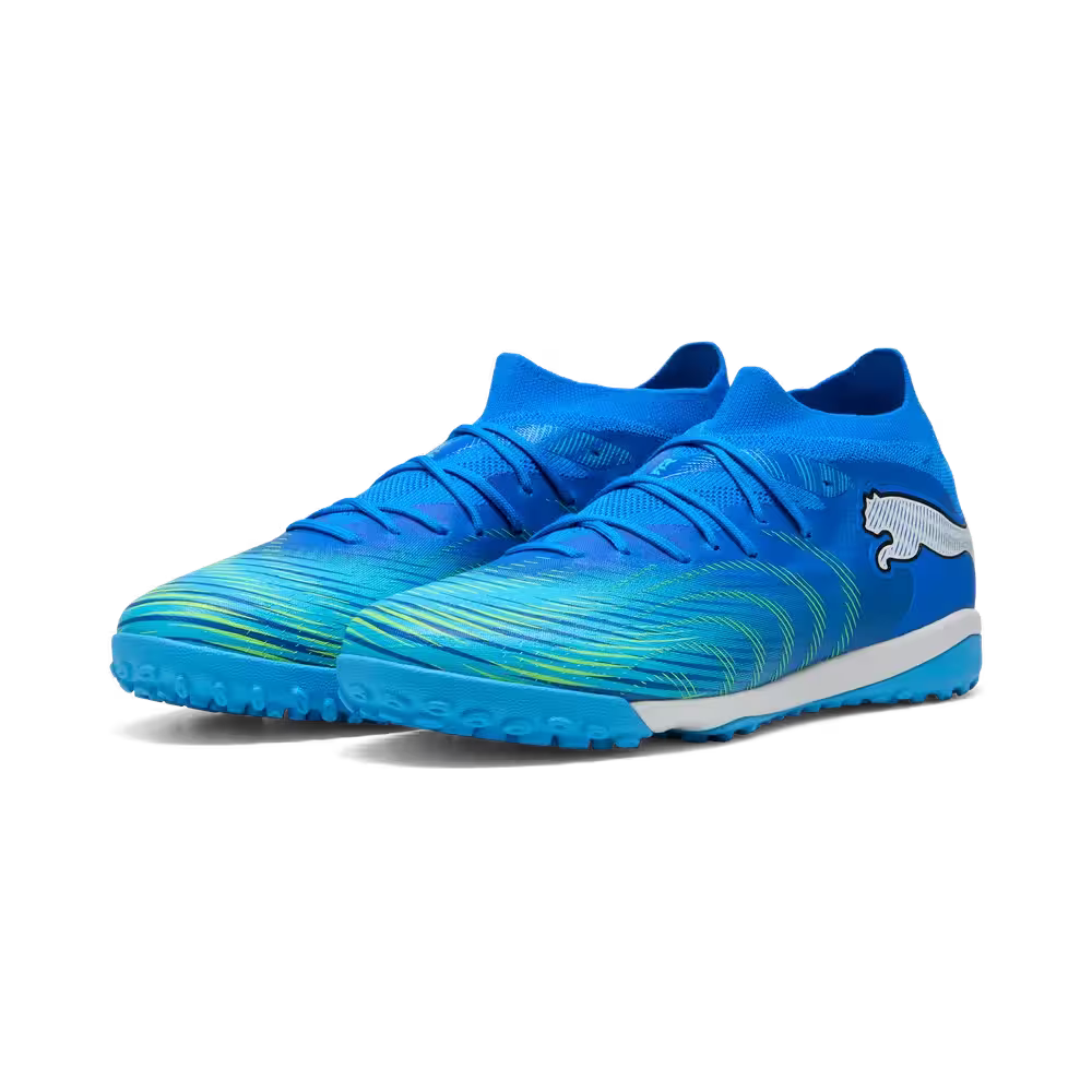 Puma Fußballschuhe Future 9 Match TT, Ultra Blue-PUMA White-Luminous Blue-PUMA Black – Bild 