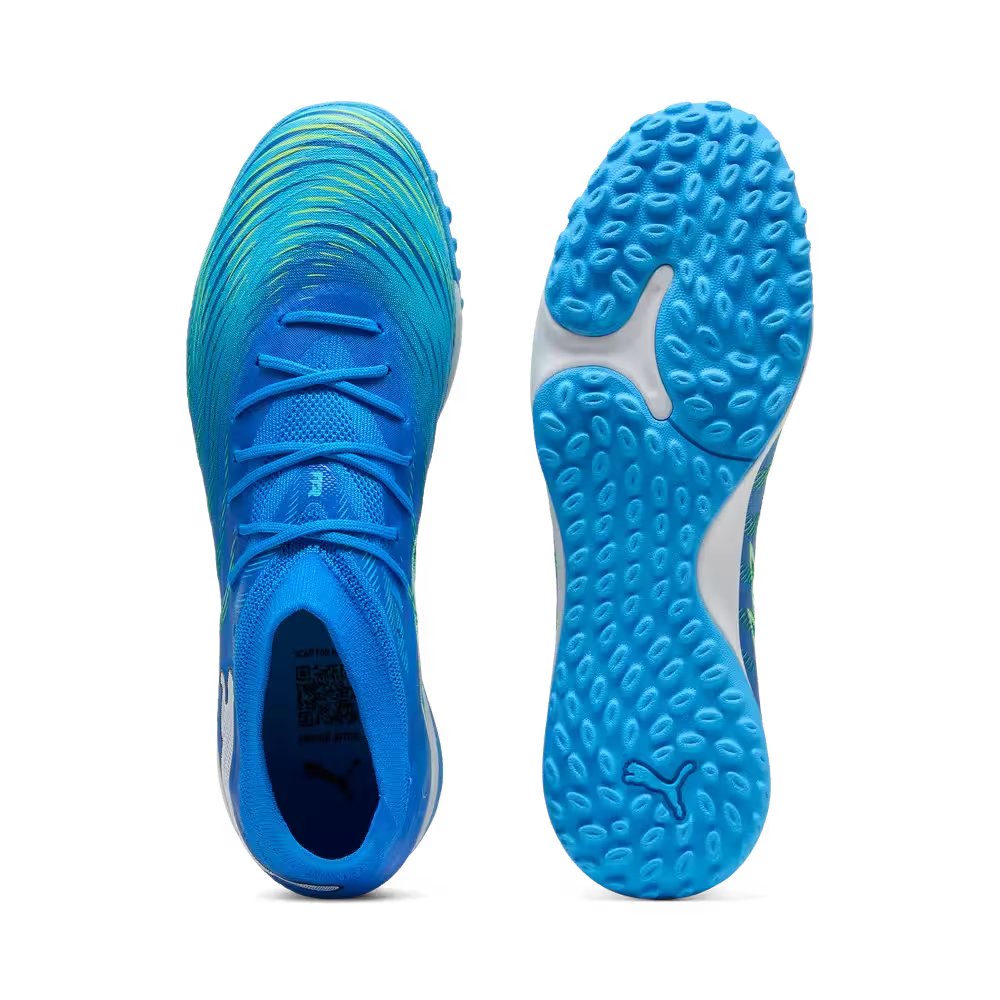 Puma Fußballschuhe Future 9 Match TT, Ultra Blue-PUMA White-Luminous Blue-PUMA Black – Bild 