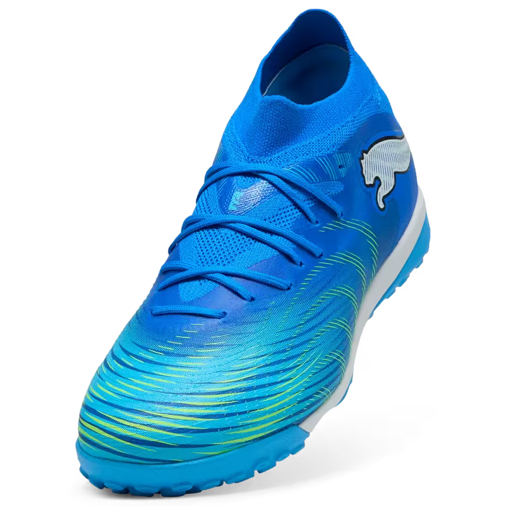 Puma Fußballschuhe Future 9 Match TT, Ultra Blue-PUMA White-Luminous Blue-PUMA Black – Bild 