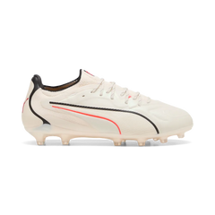 Puma Fußballschuhe King 20 Ultimate FG, Sugared Almond-PUMA Black-Ultra Red