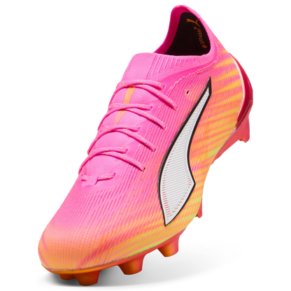 Puma Fußballschuhe Ultra 6 Ultimate FG, Poison Pink-PUMA White-Sun Stream-Bright Aqua