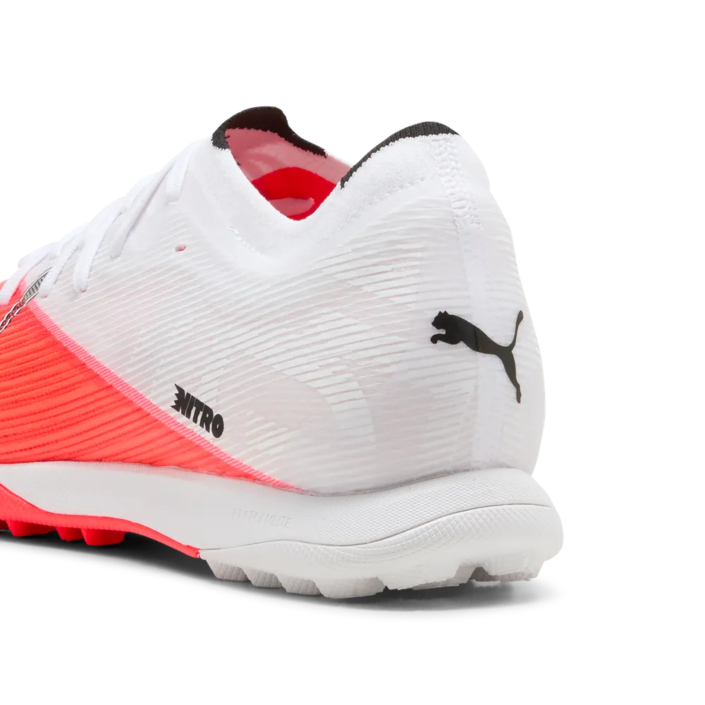 Puma Fußballschuhe Ultra Nitro 7 Match TT, Ultra Red-Puma Black-Puma White – Bild 
