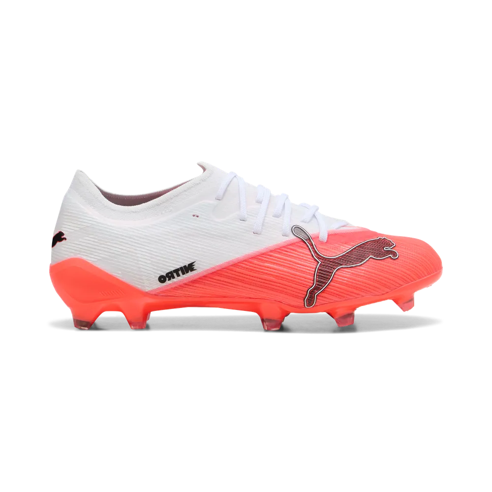 Puma Fußballschuhe Ultra Nitro 7 Pro FG, Ultra Red-Puma Black-Puma White – Bild 