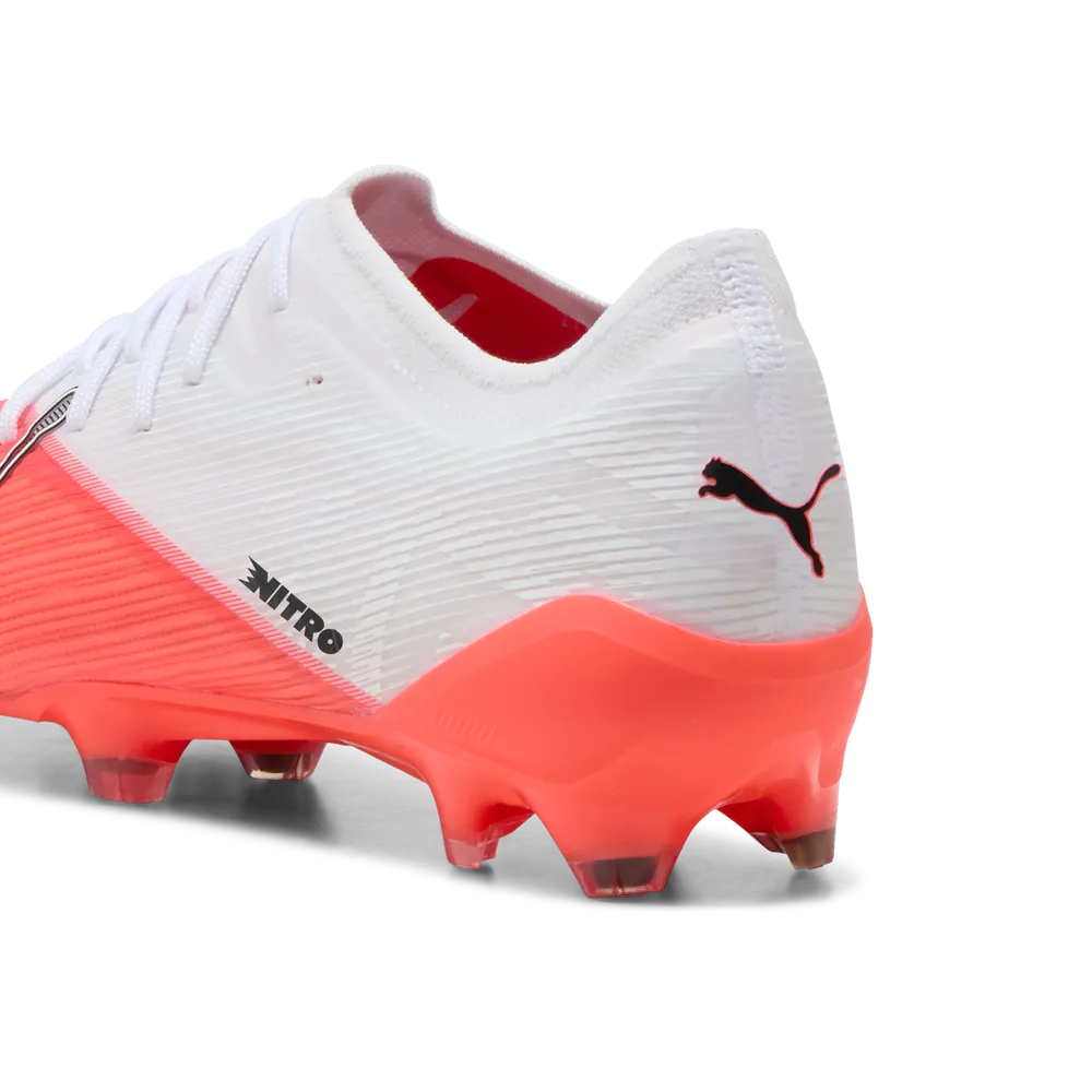 Puma Fußballschuhe Ultra Nitro 7 Pro FG, Ultra Red-Puma Black-Puma White – Bild 
