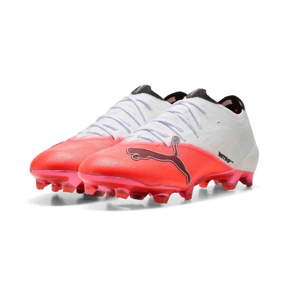 Puma Fußballschuhe Ultra Nitro 7 Ultimate FG, Ultra Red-PUMA Black-PUMA White – Bild 