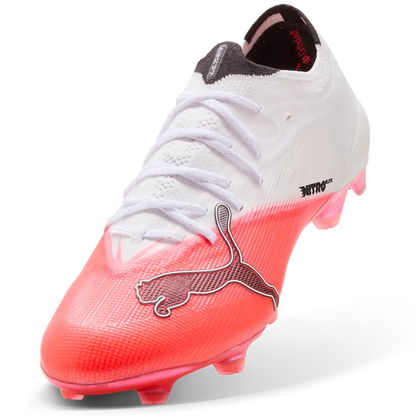 Puma Fußballschuhe Ultra Nitro 7 Ultimate FG, Ultra Red-PUMA Black-PUMA White