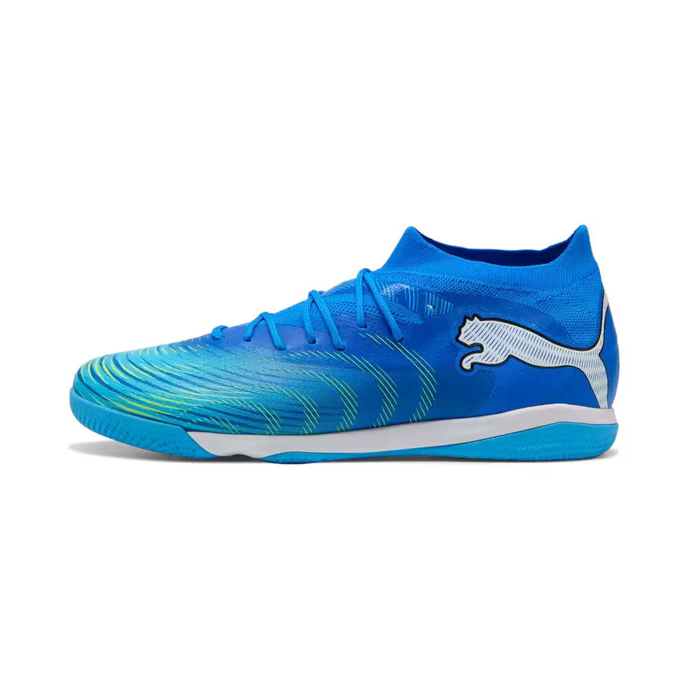 Puma Hallenfußballschuhe Future 9 Match IT, Ultra Blue-PUMA White-Luminous Blue-PUMA Black