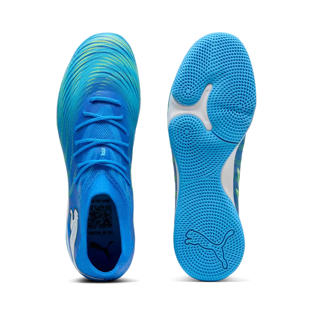 Puma Hallenfußballschuhe Future 9 Match IT, Ultra Blue-PUMA White-Luminous Blue-PUMA Black