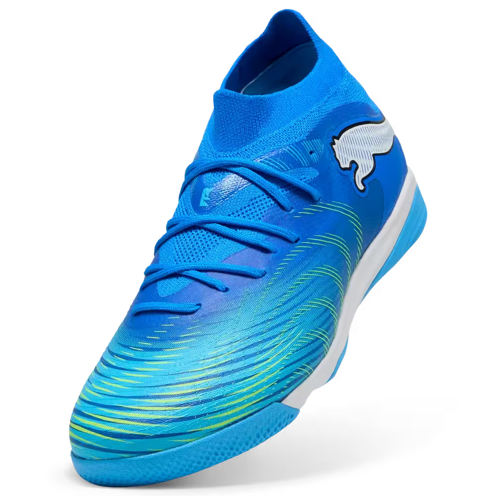 Puma Hallenfußballschuhe Future 9 Match IT, Ultra Blue-PUMA White-Luminous Blue-PUMA Black