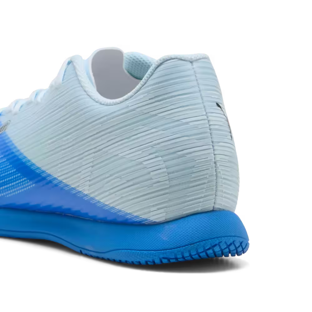 Puma Hallenfußballschuhe Ultra 7 Play IT, Ultra Blue-Icy Blue-PUMA Black-Lime Squeeze