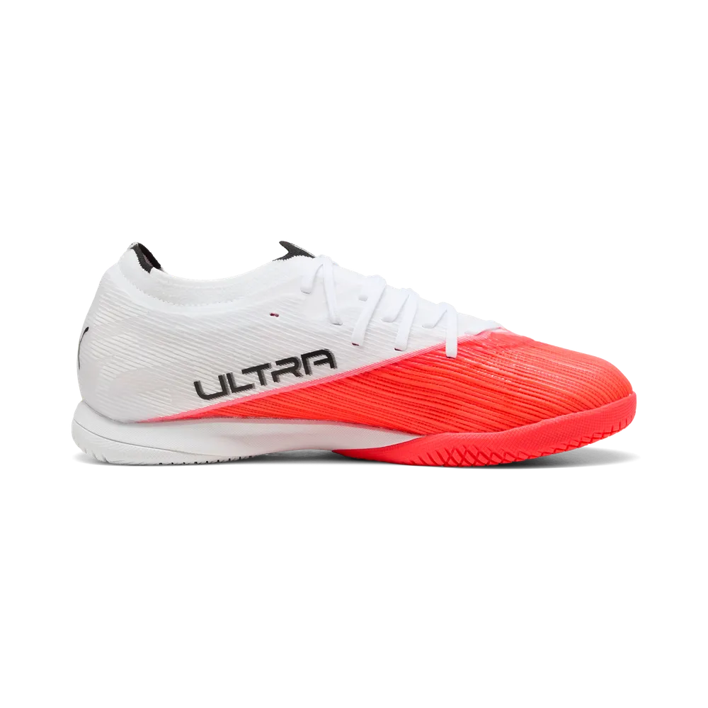 Puma Hallenfußballschuhe Ultra Nitro 7 Match IT, Ultra Red-Puma Black-Puma White – Bild 