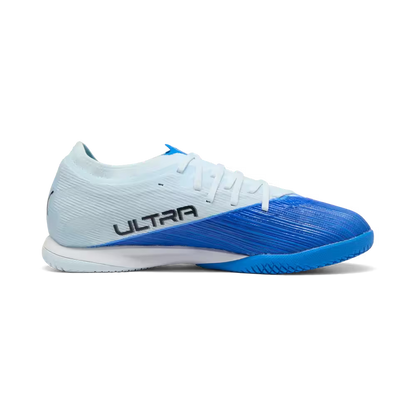 Puma Hallenfußballschuhe Ultra Nitro 7 Match IT, Ultra Blue-Icy Blue-PUMA Black-Lime Squeeze