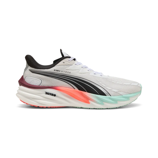 Puma Herrenlaufschuhe Velocity Nitro 4 Hyrox – weiß / 40,5