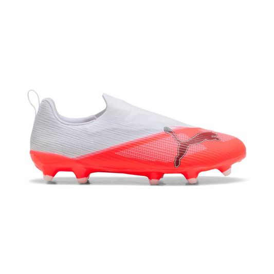 Puma Kinderfußballschuhe Ultra 7 Match LL FG/AG, Ultra Red-PUMA Black-PUMA White – rot / 32