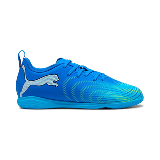 Puma Kinderhallenfußballschuhe Future 9 Play IT, Ultra Blue-PUMA White-Luminous Blue-PUMA Black