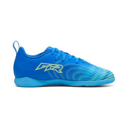 Puma Kinderhallenfußballschuhe Future 9 Play IT, Ultra Blue-PUMA White-Luminous Blue-PUMA Black