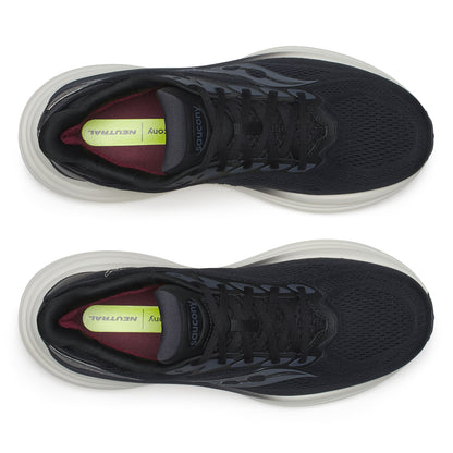 Saucony Herrenlaufschuhe Triumph 24, Black/Silver - machsport