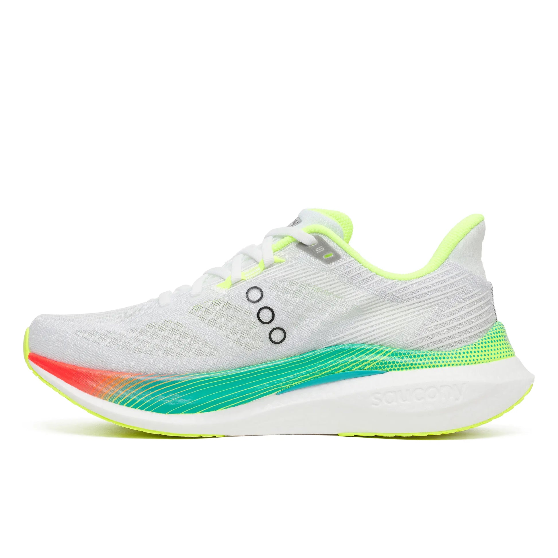 Saucony Herrenlaufschuhe Endorphin Speed 5, white/multi – Bild 