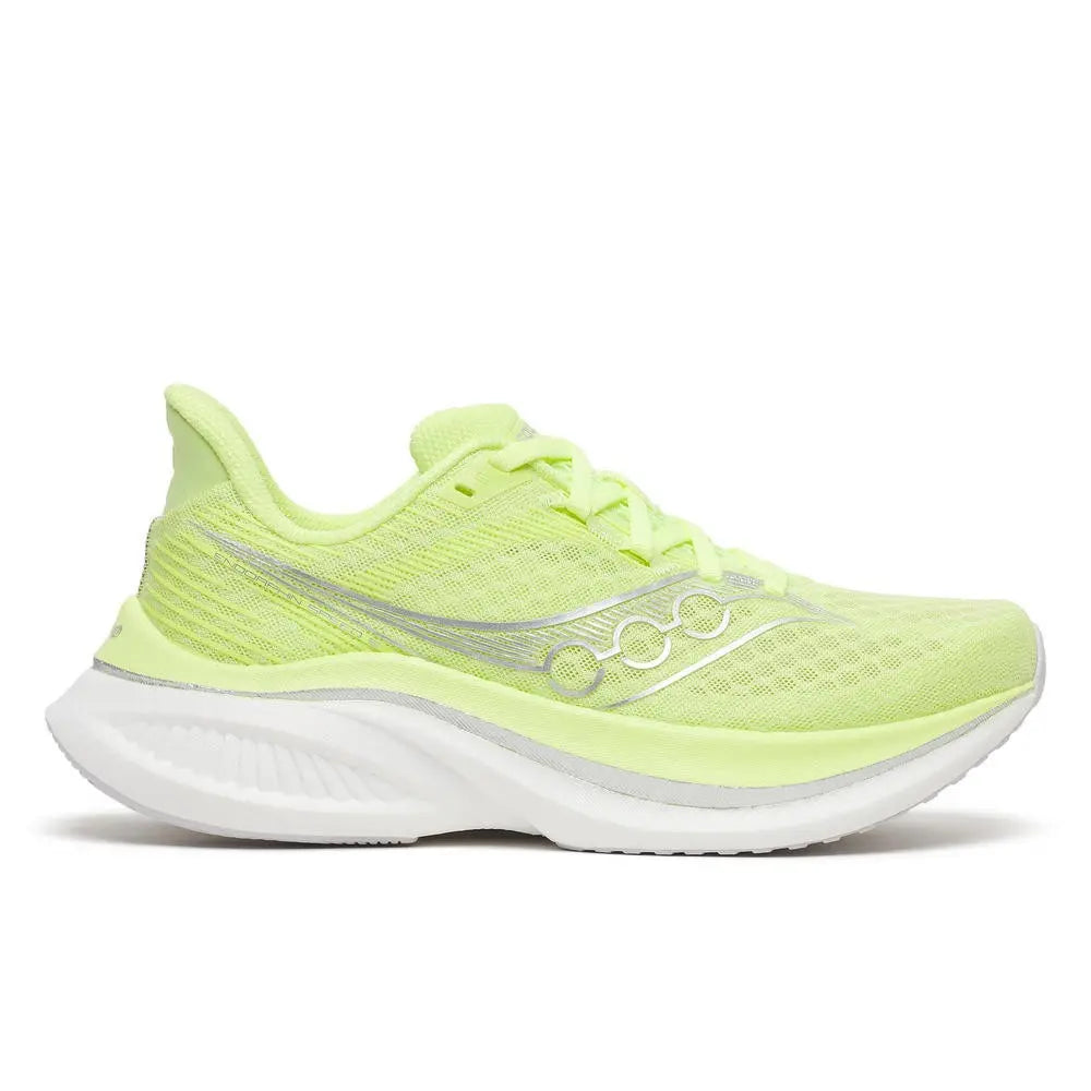 Saucony Damenlaufschuhe Endorphin Speed 5, tart/silver – Bild 