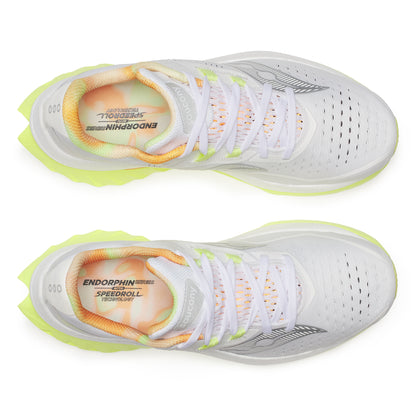 Saucony Damenlaufschuhe Endorphin Speed 4 W - ultraleicht, reaktionsfreudig & perfekt für schnelle Wettkämpfe und Trainingseinheiten mit hohem Tempo